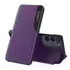Чехол HRT Eco Leather View Case для Samsung Galaxy S21 Ultra 5G Purple (9111201925175)