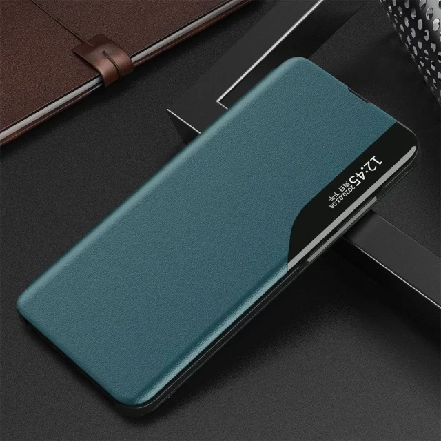 Чехол HRT Eco Leather View Case для Xiaomi Poco M3 | Xiaomi Redmi 9T Green (9111201920552)