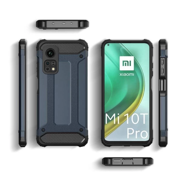 Чехол HRT Hybrid Armor для Xiaomi Mi 10T Pro | Xiaomi Mi 10T Silver (9111201923683)