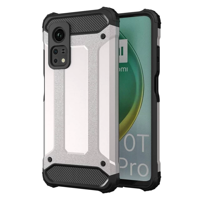 Чохол HRT Hybrid Armor для Xiaomi Mi 10T Pro | Xiaomi Mi 10T Silver (9111201923683)