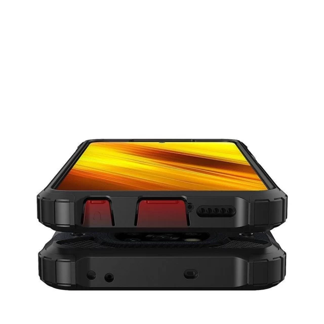 Чехол HRT Hybrid Armor для Xiaomi Poco X3 NFC | Poco X3 Pro Black (9111201915855)