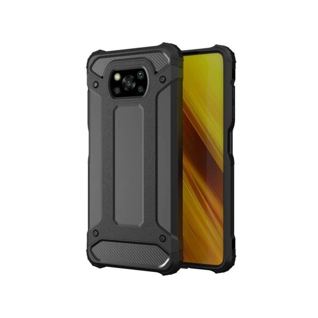 Чохол HRT Hybrid Armor для Xiaomi Poco X3 NFC | Poco X3 Pro Black (9111201915855)