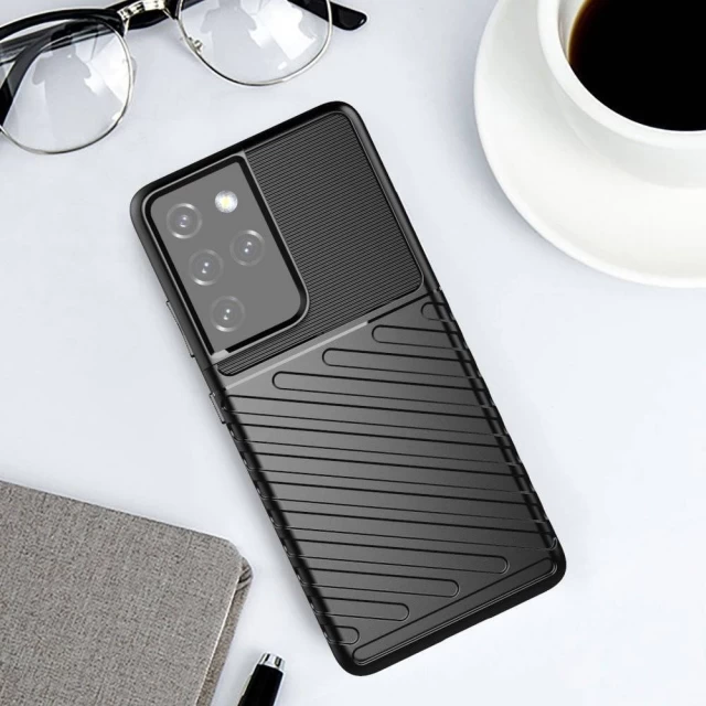 Чохол HRT Thunder для Samsung Galaxy S21 Ultra 5G Black (9111201918535)