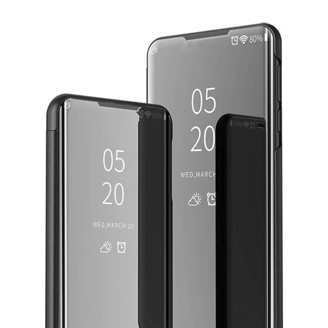 Чехол HRT Clear View для Xiaomi Mi 10T Pro | Mi 10T Black (9111201916241)