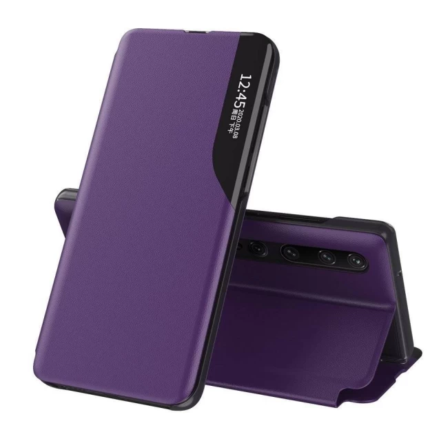 Чехол HRT Eco Leather View Case для Xiaomi Mi 10T | Xiaomi Mi 10T Pro Purple (9111201916357)