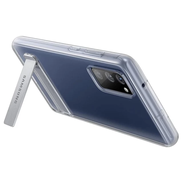 Чехол Samsung Clear Standing Cover для Samsung Galaxy S20 FE Transparent (EF-JG780CTEGEU)