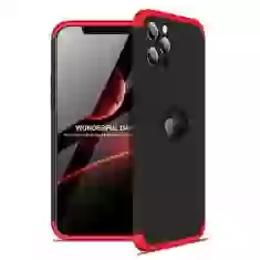 Чехол GKK 360 для iPhone 12 Pro Black/Red (9111201920385)