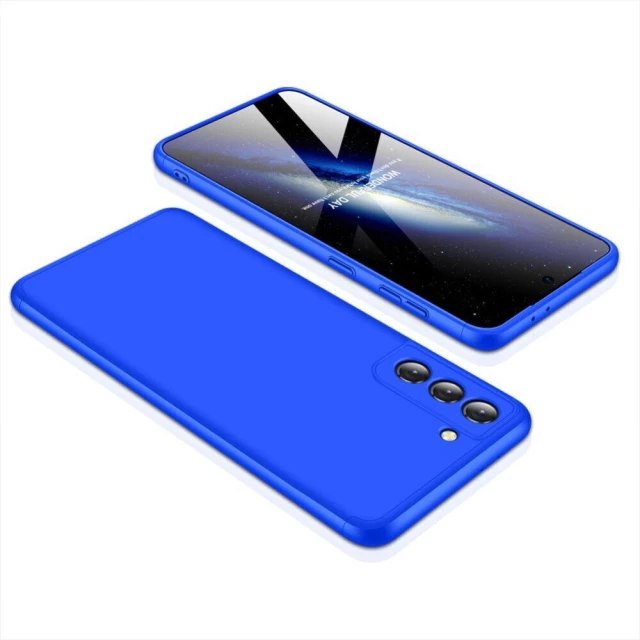 Чехол GKK 360 для Samsung Galaxy S21 5G Blue (9111201927438)