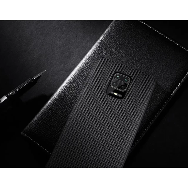 Чехол Nillkin Textured для Xiaomi Redmi Note 9 Pro/9S Black (6902048199101)