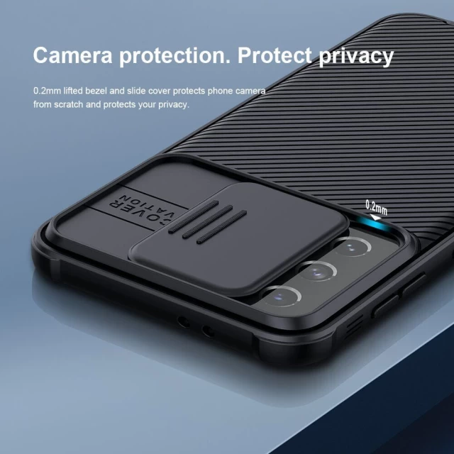 Чохол Nillkin CamShield Pro для Samsung Galaxy S21 Black (6902048211827)