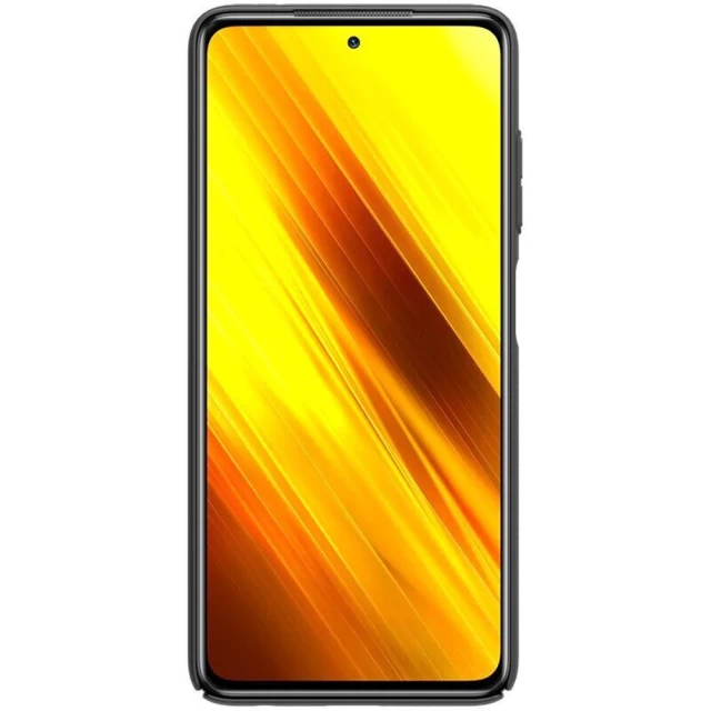 Чехол Nillkin Super Frosted Shield with stand для Xiaomi Poco X3 / X3 Pro Black (6902048206274)