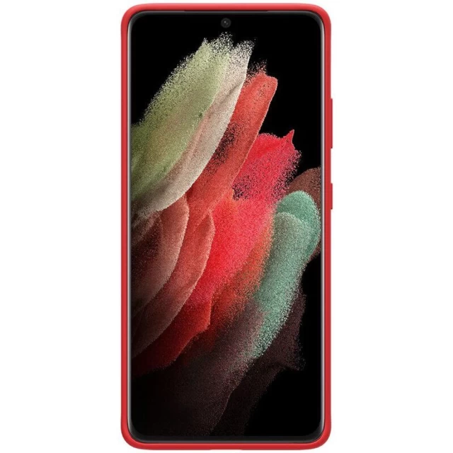 Чехол Nillkin Flex Pure Series для Samsung Galaxy S21 Ultra Red (6902048214224)