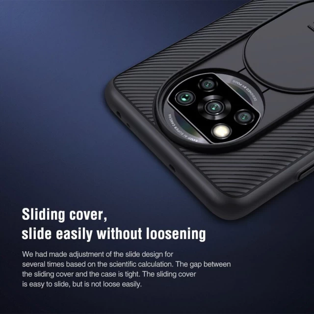 Чохол Nillkin CamShield Pro для Xiaomi Poco X3 / X3 Pro Black (6902048206311)