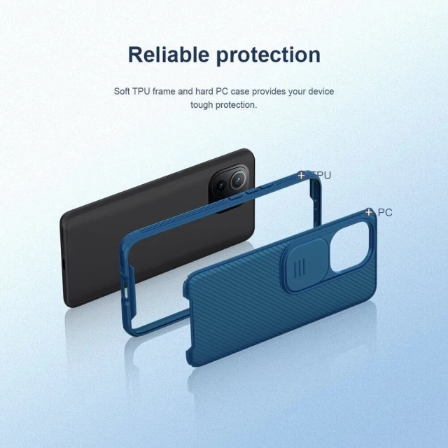Чехол Nillkin CamShield Pro для Xiaomi Mi 11 Black (6902048213920)