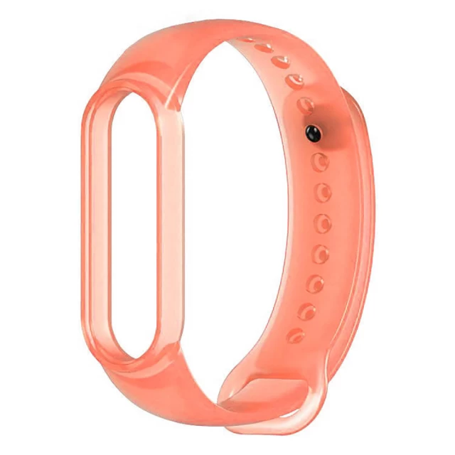 Ремінець HRT Silicone Band для Xiaomi Mi Band 6/5 Red (9111201927735)