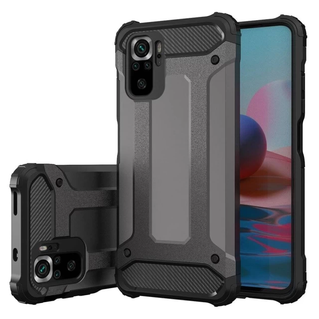 Чехол HRT Hybrid Armor для Xiaomi Redmi Note 10 Pro Blue (9111201933248)