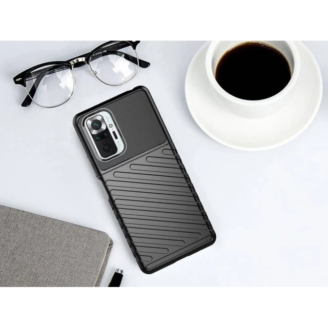 Чохол HRT Thunder Case для Xiaomi Redmi Note 10 Pro Black (9111201930117)