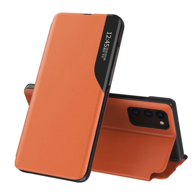 Чехол HRT Eco Leather View Case для Samsung Galaxy A32 5G Orange (9111201931183)