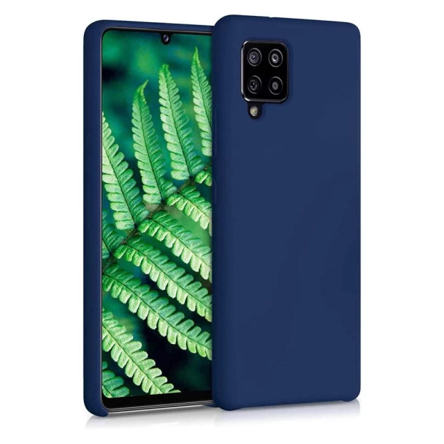 Чохол HRT Silicone Case для Samsung Galaxy A22 5G Blue (9111201942721)