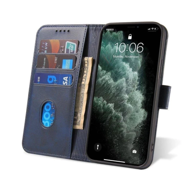 Чехол HRT Magnet Case для Xiaomi Redmi Note 10/10S Blue (9111201935211)