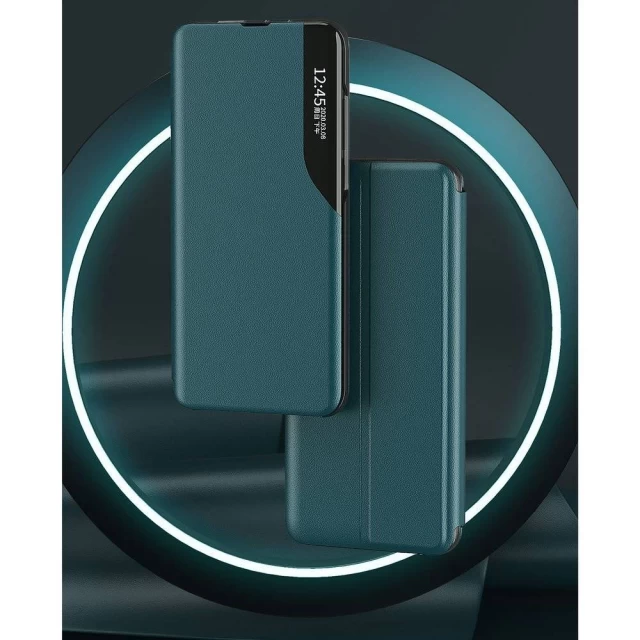 Чохол HRT Eco Leather View Case для Xiaomi Redmi K40 Pro Plus/K40 Pro/K40/Poco F3 Blue (9111201931039)