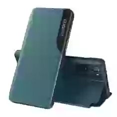 Чехол HRT Eco Leather View Case для Xiaomi Redmi K40 Pro Plus/K40 Pro/K40/Poco F3 Green (9111201931046)