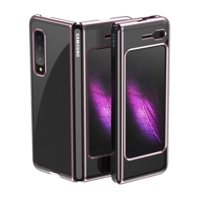 Чохол HRT Plating Case для Samsung Galaxy Fold Pink (9111201930971)