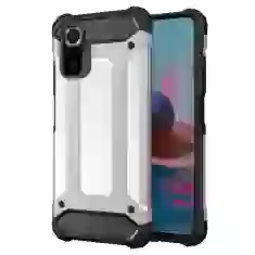 Чехол HRT Hybrid Armor для Xiaomi Redmi Note 10 Pro Silver (9111201933262)