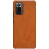 Чехол-книжка Nillkin Qin Series для Xiaomi Redmi Note 10 Pro Brown (6902048216785)