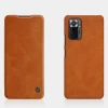 Чехол-книжка Nillkin Qin Series для Xiaomi Redmi Note 10 Pro Brown (6902048216785)