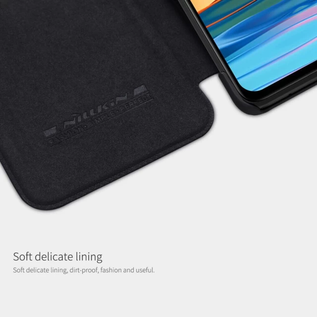 Чехол-книжка Nillkin Qin Series для Xiaomi Redmi Note 10 Pro Brown (6902048216785)