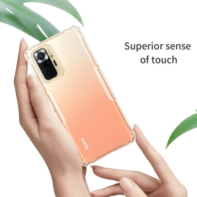 Чохол Nillkin Nature TPU для Xiaomi Redmi Note 10 Pro Transparent (6902048216440)