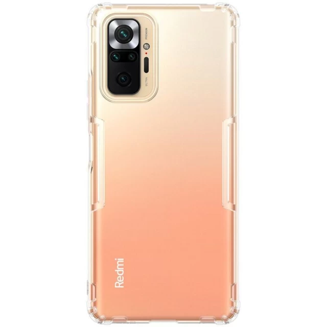 Чехол Nillkin Nature TPU для Xiaomi Redmi Note 10 Pro Transparent (6902048216440)