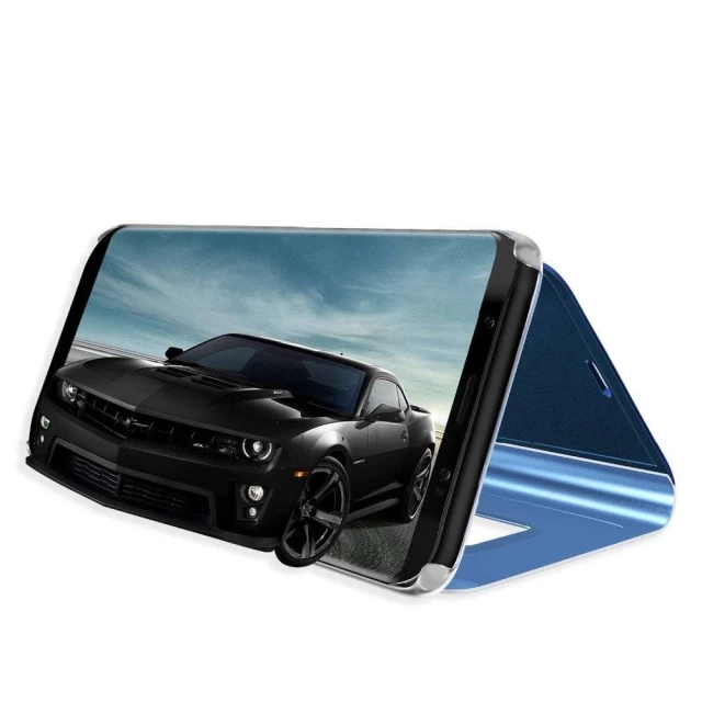 Чехол HRT Clear View для Samsung Galaxy S21 FE Blue (9111201936706)