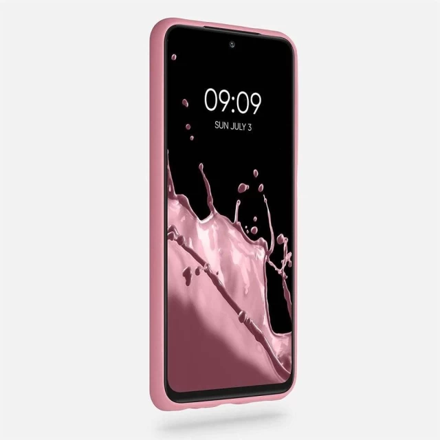 Чехол HRT Silicone Case для Xiaomi Redmi Note 10 Pro Pink (9111201938397)