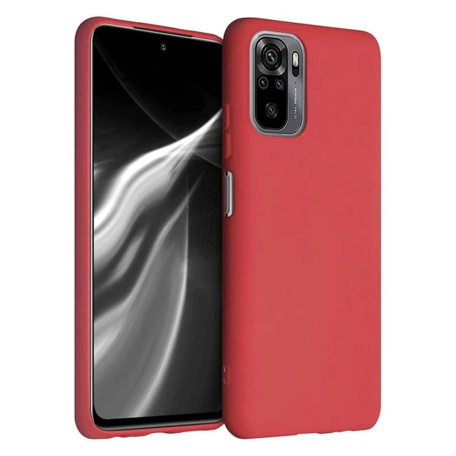 Чохол HRT Silicone Case для Xiaomi Redmi Note 10 Pro Red (9111201938403)