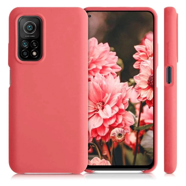Чехол HRT Silicone Case для Xiaomi Mi 10T Pro/Mi 10T Red (9111201938496)