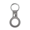Брелок з кільцем HRT Leather Keychain Case для AirTag Grey (9111201942752)