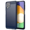 Чехол HRT Carbon Case для Samsung Galaxy A22 4G Blue (9145576212578)