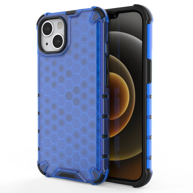 Чохол HRT Honeycomb для iPhone 13 Blue (9145576213346)