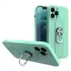 Чехол HRT Ring Case для iPhone 13 Pro Max Mint (9145576214893)