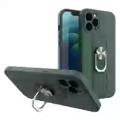Чехол HRT Ring Case для Samsung Galaxy A51 5G | A51 Dark Green (9145576214985)