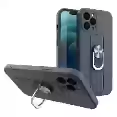 Чехол HRT Ring Case для Samsung Galaxy A71 Dark Blue (9145576215012)
