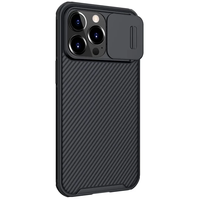 Чохол Nillkin CamShield Pro для iPhone 13 Pro Black with MagSafe (6902048223240)