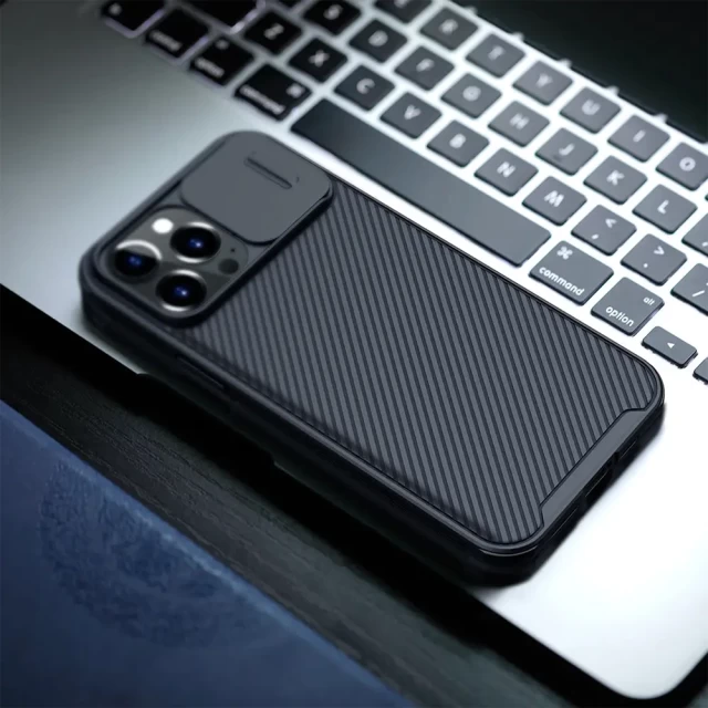 Чехол Nillkin CamShield Pro для iPhone 13 Pro Black with MagSafe (6902048223240)