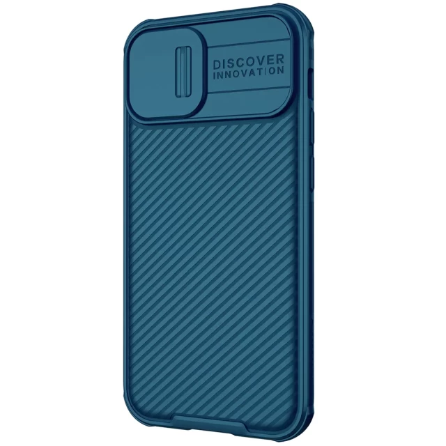 Чохол Nillkin CamShield Pro для iPhone 13 Pro Blue with MagSafe (6902048223257)
