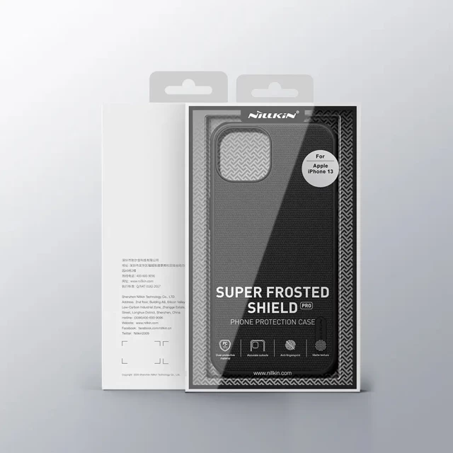 Чехол Nillkin Frosted Shield Pro для iPhone 13 Black (6902048222793)