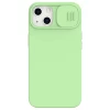 Чохол Nillkin CamShield Silky Silicone для iPhone 13 Mint (6902048223349)