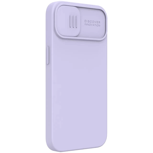 Чохол Nillkin CamShield Silky Silicone для iPhone 13 Purple (6902048223356)