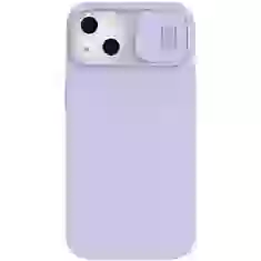 Чехол Nillkin CamShield Silky Silicone для iPhone 13 Purple (6902048223356)